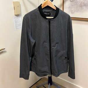 Kenneth Cole Light Bomber Jacket - Lightly Used - Grey - Size Large